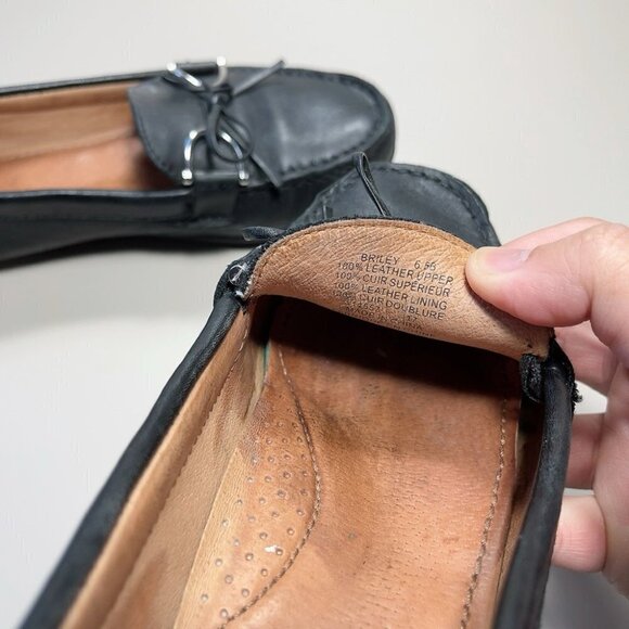 Lauren Ralph Lauren Black Moccasins - Picture 10 of 12